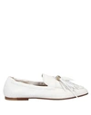 Tod's Loafers In White