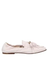 TOD'S TOD'S WOMAN LOAFERS LIGHT PINK SIZE 7.5 LEATHER,11916603RQ 8