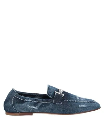 Tod's Loafers In Blue