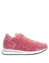 Philippe Model Sneakers In Pastel Pink