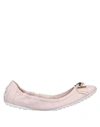 Tod's Ballet Flats In Pink