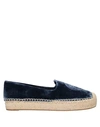 Tory Burch Espadrilles In Slate Blue