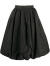 Patou Skirt With Zip. In Black