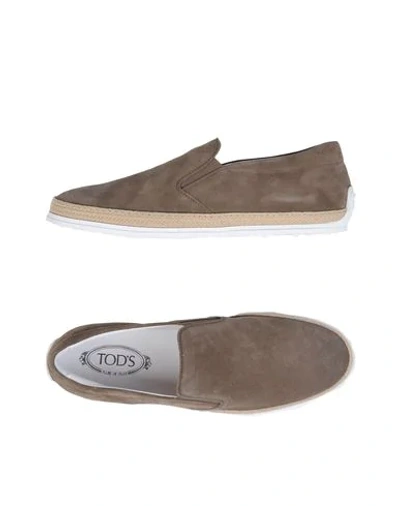 Tod's Espadrilles In Grey