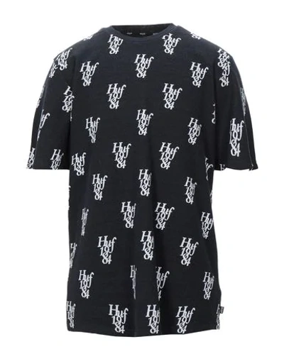 Huf T-shirt In Black