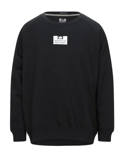 Weekend Offender Sweatshirt In Black
