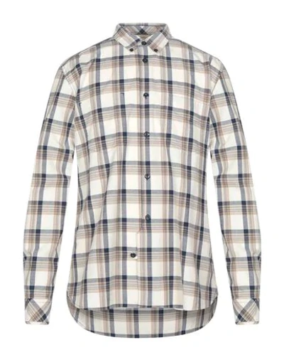 Wrangler Checked Shirt In Beige