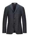 Boglioli Suit Jackets In Dark Blue