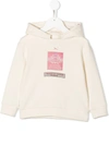 GUCCI LOGO PATCH DETAILED HOODIE