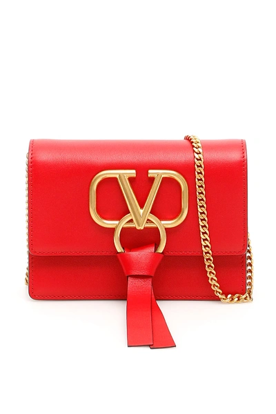 Valentino Garavani Vring Mini Bag In Rosso
