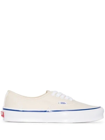 Vans Og Classics Authentic Lx Canvas Sneakers In (canvas) Classic White