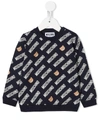 MOSCHINO BEARS LOGO SWEATER