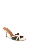 MALONE SOULIERS PERLA SQUARE TOE SLIDE SANDAL,PERLA 70-3