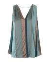 Brunello Cucinelli Tops In Green