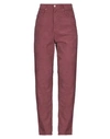 ISABEL MARANT ÉTOILE MARANT ÉTOILE WOMAN PANTS MAUVE SIZE 6 COTTON,13450366LL 4