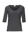 Armani Collezioni T-shirt In Lead