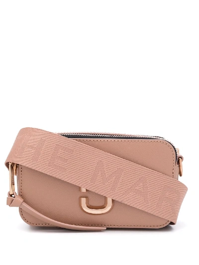 Marc Jacobs Pink Snapshot Leather Cross Body Bag