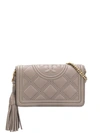TORY BURCH FLEMING LEATHER CLUTCH