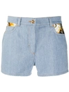 VERSACE BAROQUE PATTERN DETAIL SHORTS