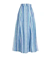 LE SIRENUSE POSITANO CAMILLE QUE ONDA MIDI SKIRT,15534678