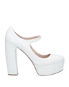 Miu Miu Pumps In White