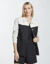 LAFAYETTE 148 ITALIAN GABARDINE NATHANIEL SHIRT JACKET