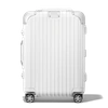 RIMOWA HYBRID CABIN S CARRY-ON SUITCASE IN WHITE - POLYCARBONATE - 21,7X15,8X7,9