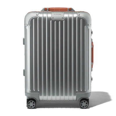 Rimowa Aluminum In Silber Und Braun