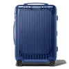 RIMOWA ESSENTIAL SLEEVE CABIN CARRY-ON SUITCASE IN MATTE BLUE - POLYCARBONATE - 21,7X15,8X9,1
