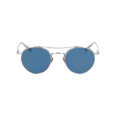 Rimowa X Garrett Leight Sunglasses In Silver Metal