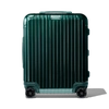 RIMOWA ESSENTIAL CABIN PLUS CARRY-ON SUITCASE IN GREEN - POLYCARBONATE - 22,1X17,8X9,9