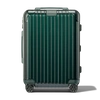 RIMOWA ESSENTIAL CABIN S CARRY-ON SUITCASE IN GREEN - POLYCARBONATE - 21,7X15,8X7,9