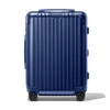 RIMOWA ESSENTIAL CABIN S CARRY-ON SUITCASE IN MATTE BLUE - POLYCARBONATE - 21,7X15,8X7,9