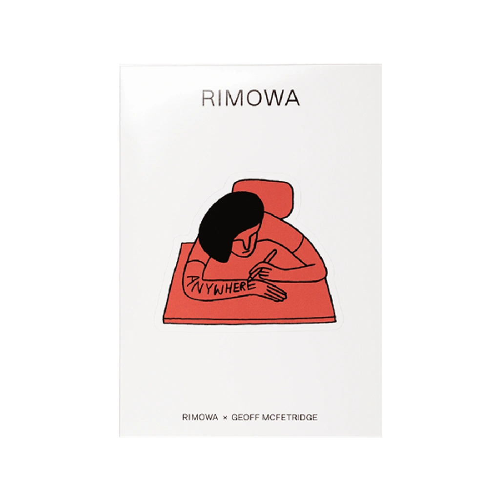 RIMOWA x GEOFF MCFETRIDGE リモワ ステッカー RIMOWA x GEOFF MCFETRIDGE リモワ ステッカー