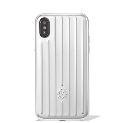 iPhoneケース RIMOWA - RIMOWA  Aluminium Groove Case iPhone XS RIMOWA iPhone Case for XS/X aluminum silver 2 Set | eBay