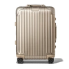 Rimowa Original Cabin Carry-on Suitcase In Titanium - Aluminium - 21,7x15,8x9,1