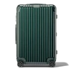 RIMOWA ESSENTIAL CHECK-IN M SUITCASE IN GREEN - POLYCARBONATE - 26,4X17,8X9,5
