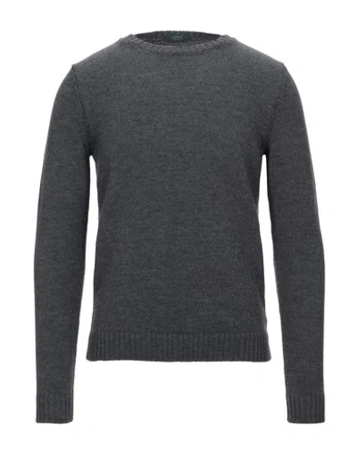 Zanone Sweater In Lead