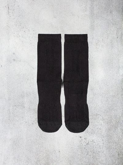 Boris Bidjan Saberi Dyed Socks In Black