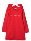 GIVENCHY BRANDED LONG-LINE HOODIE