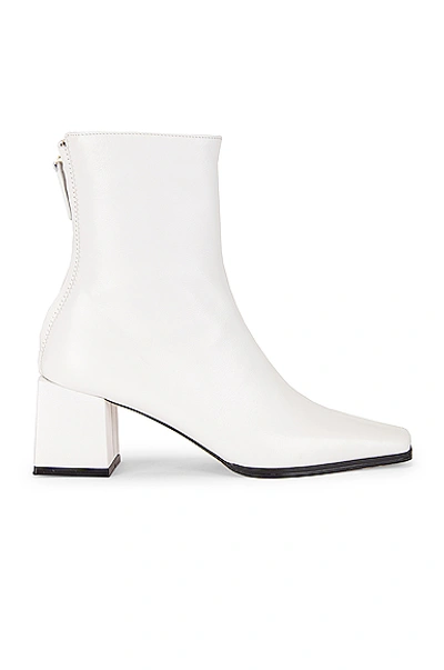 Reike Nen 60mm Leather Ankle Boots In White
