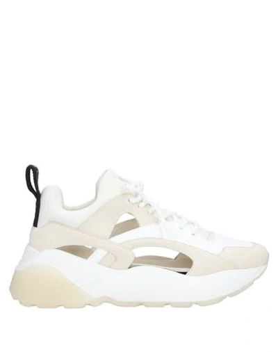 Stella Mccartney Sneakers In Beige
