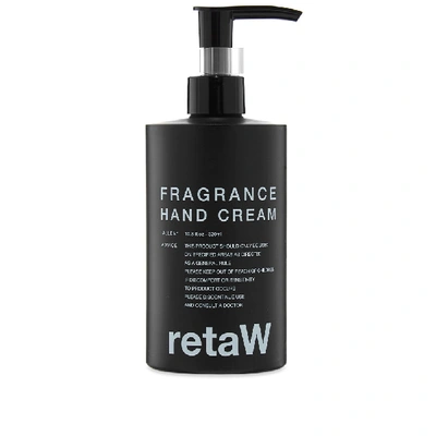 Retaw Fragrance Hand Cream In Black