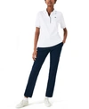 Lacoste Slim Fit Ultra Dry Stretch Golf Polo - 32 In White/navy