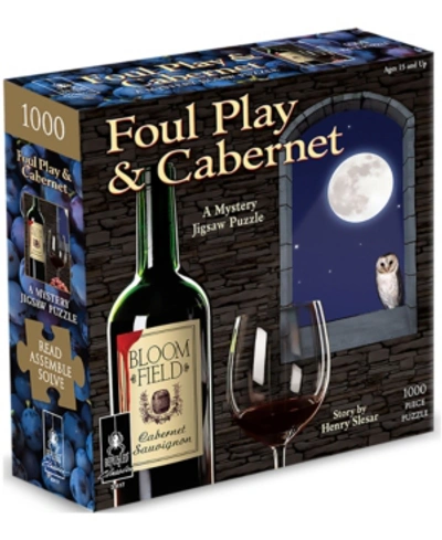 Bepuzzled Foul Play And Cabernet Classic Mystery Jigsaw Puzzle- 1000 Pieces