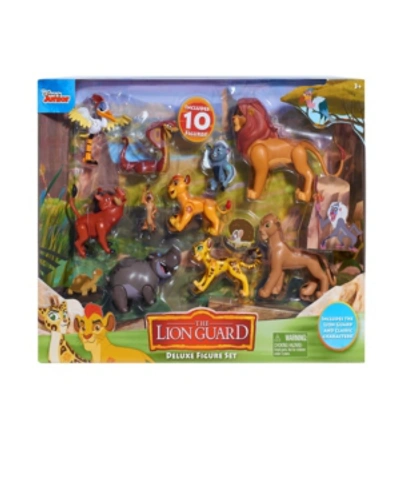 Disney Lion Guard Deluxe 10 Piece Figure Set - Includes Lion Guard Classic Figures