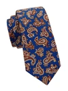 KITON PAISLEY SILK TIE,0400011171709