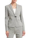 AKRIS PUNTO HOUNDSTOOTH BLAZER,0400011603114