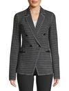 LAFAYETTE 148 DEVIN ASYMMETRIC STRIPED JACKET,0400011044761