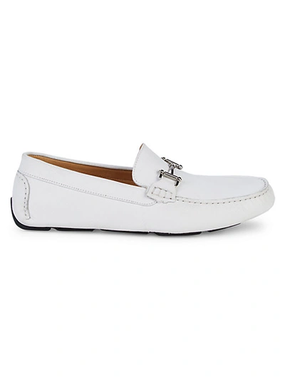 Saks Fifth Avenue Leather Driving Loafers